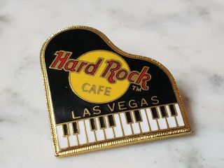 Vintage 1990s Las Vegas Hard Rock Cafe Piano Pin
