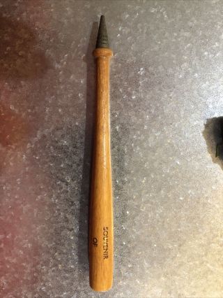 Baseball Bat Mechanical Pencil - Souvenir Of Kokomo Indiana