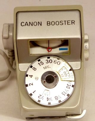 Vintage Canon Booster for Ftb,  Ftb QL and Pellix Cameras 2