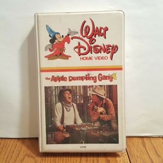 Vintage Walt Disney The Apple Dumpling Gang Vhs (1975) - Don Knotts - Tim Conway
