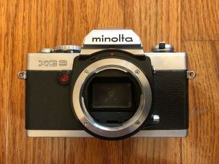 Vintage Minolta Xg9 35mm Slr Camera Body Only.  No Lens Or Cap.