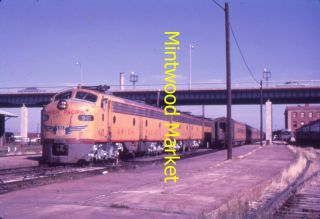 Railroad Slide Union Pacific Emd E9a 945 1968 Football Spcl Passenger Train Up