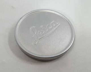 Vintage Leitz/leica Push - On Lens - Cap For Lenses Of 36mm Internal Diameter Silver