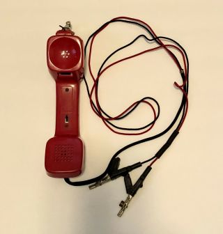 Walker Linemans Handset Vintage Telephone Line Tester