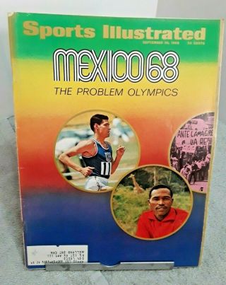 Sports Illustrated September 1968 Mexico Olympics Vintage