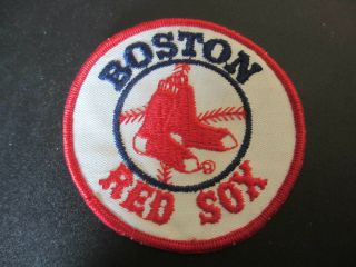 Vintage Mlb Boston Red Sox 3 1/2 " Patch