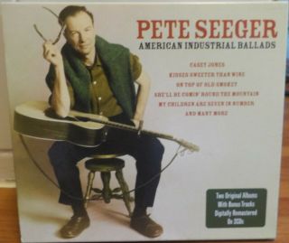 Pete Seeger American Industrial Ballads.  And More Vintage Us Folk Cd
