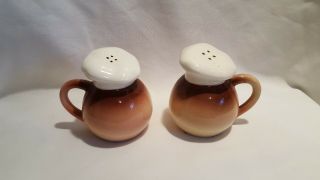 Vintage Anthropomorphic Chefs Oh My Fly Salt and Pepper Shakers PY 3