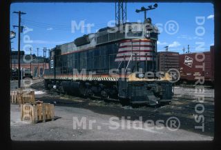 Slide C&s Colorado & Southern Cb&q Sd9 823 Denver Co 1970
