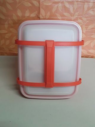 Vintage Tupperware Pack N Carry Lunch Box with Handle 2