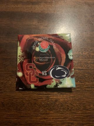 2017 Rose Bowl Game Pin.  Usc Vs Penn State