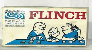 Vintage 1963 Flinch Card Game By Parker Brothers " The Famous Card Game "