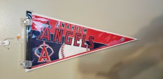 Anaheim Angels Mlb Vintage Felt Pennant With Holder 03252020