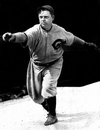 Cubs Great Mordecai Brown Portrait 8x10 Three Finger Brown