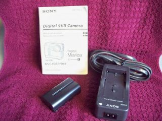 Vintage Sony Mavica FD83 Digital Camera,  Accessories,  Floppy Disk Drives & Disks 3