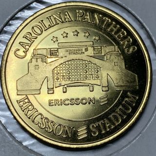 1996 Carolina Panthers Ericsson Stadium Inaugural Game Coin vs Chicago Bears 3