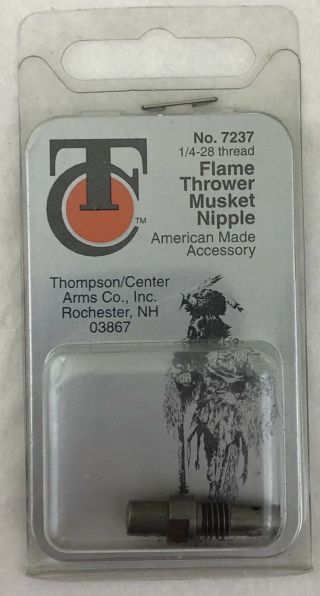 Thompson Center - Musket Nipple - No.  7237 - 1/4 - 28 -