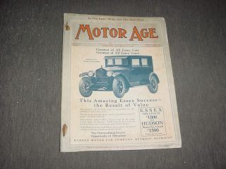 Motor Age Oct 23,  1924 Chevrolet - Taxicab - Moon