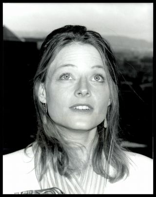1992 Jodie Foster Vintage Photo Silence Of The Lambs Panic Room