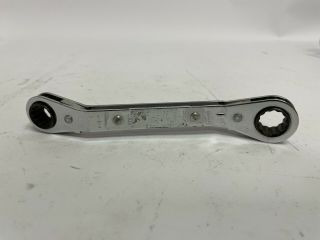 Vintage Craftsman Offset Ratcheting Wrench 1/2” - 9/16”.  43363