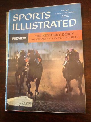 May 5 1957 Calumet Cavalry Kentucky Derby Sports Illustrated Horse Racing Old