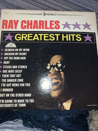Vintage Ray Charles “greatest Hits” 1959 Vinyl