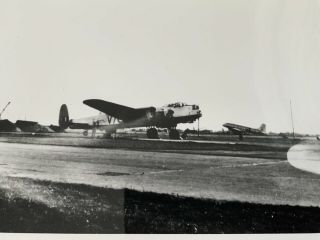 Raf Avro Lancaster Bomber Photograph Berlin Airlift