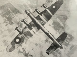 Raf 419sqn Avro Lancaster Bomber Photograph