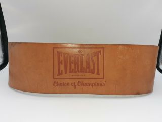 Everlast " Choice Of Champions " Leather Weight Belt Medium 28 " - 38 ",  Vintage 1011