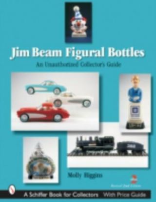 Vintage Jim Beam Whiskey Decanters Collector Guide - Figural Bottles 2nd Ed Vguc