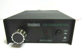 Vintage Sparkomatic Cb Converter Cb - 10 209109 Am To Cb Mobile