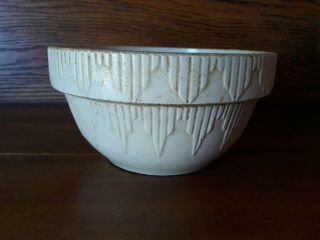 Unmarked Vintage Ceramic Mixing Bowl 10 Inch Diameter & 5.  5 Inches Inches Tall