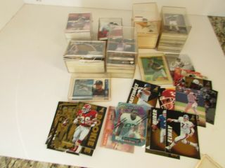 Vtg Random Asst Of Baseball & Football Collectible Trading Cards Oldies S1