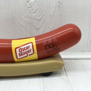 Vintage Oscar Mayer Wienermobile 1992 Olympic Sponsor Plastic Bank 3