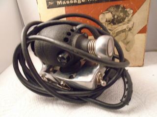 Vintage OSTER STIM - U - LAX Junior Electric Massage Instrument Model M - 2