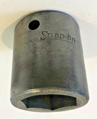 Vintage Snap - On P - 280 7/8 " 6 - Point 1/2 " Drive Impact Socket Double Square Usa