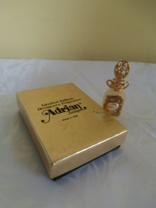 Vintage Miniature Fragrance Perfume: Adrian Designs From Usa Boxed/full