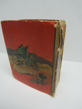 VINTAGE BIG LITTLE BOOK WALT DISNEY CARTOON MIKEY MOUSE BAT BANDIT 1935 3