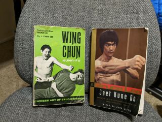 Bruce Lee Vintage Jeet Kune Do & Wing Chun Kung Fu Books