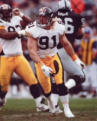 Kevin Greene Pittsburgh Steelers 8x10 Sport Photo (pl)