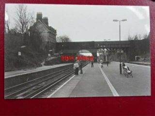 Photo Darkroom - Hunts Cross Railway Station 1985 - W