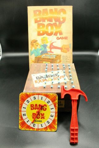 Vtg.  1969 Bang Box Game By Ideal Toys
