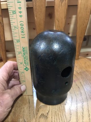 Vintage Oxygen / Acetylene Tank Screw On Cap Top Cover Steampunk