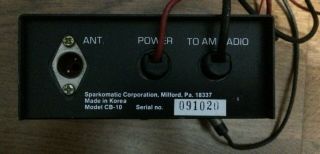 SPARKOMATIC Vintage Citizens Band Converter CB - 10 AM To CB 2