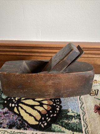 Vintage Wooden Smoothing Plane by York Tool Co. 3