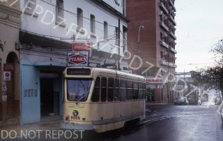 Trolley Slide Asuncion Paraguay Ate 9006 Scene Ex - Brussels;oct.  1985