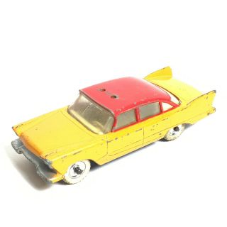 Vintage 1960’s Dinky Toys 265 Die - Cast Vehicle Car - Plymouth Plaza Usa Taxi Cab