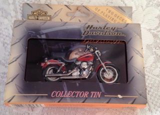 1999 Harley Davidson Collector Tin And Playing Cards Cards Still Wrapped