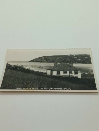 Vintage Merrymoor Hotel Mawgan Porth Cornwall Postcard Rp