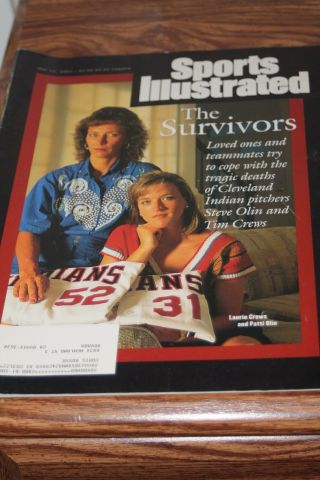 Si: Sports Illustrated July 12,  1993 Steve Olin,  Tim Crews,  Cleveland Indians